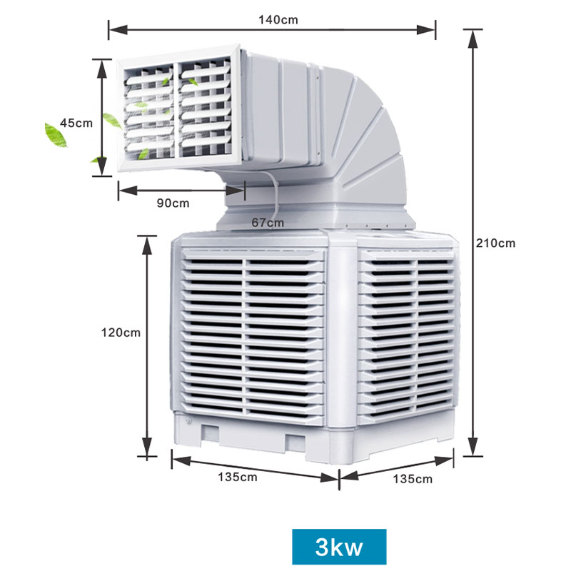 Installation of industrial cooler