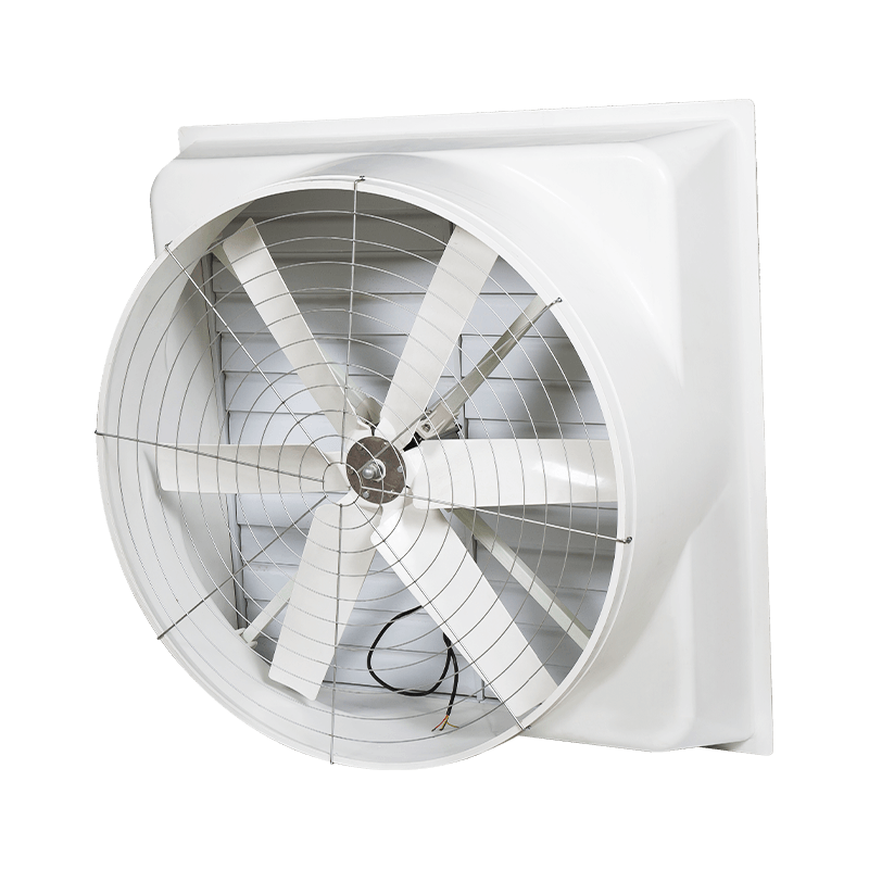 Glass fiber reinforced plastic negative pressure fan