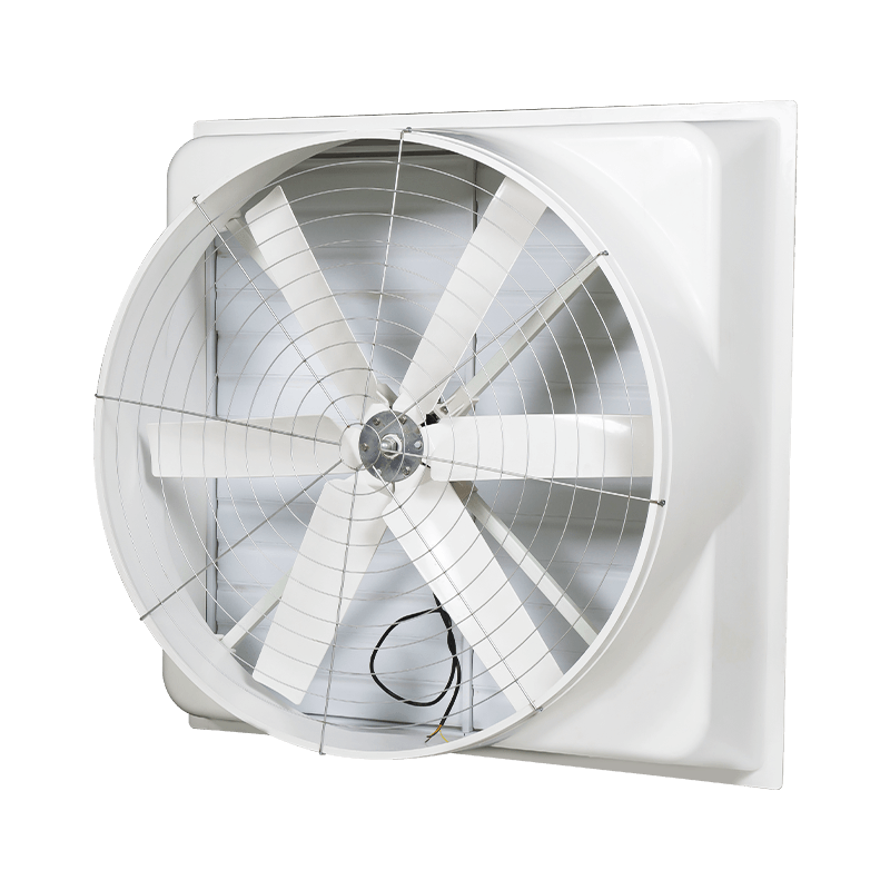 Glass fiber reinforced plastic negative pressure fan