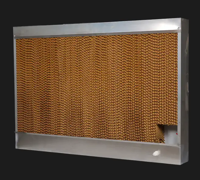 What are the advantages of wet curtain walls compared with other cooling methods?